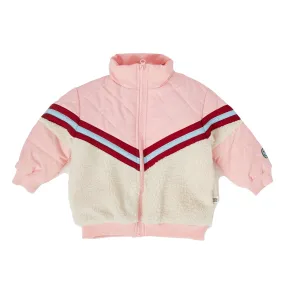 Kobe Shearling Jacket - Tulip Pink
