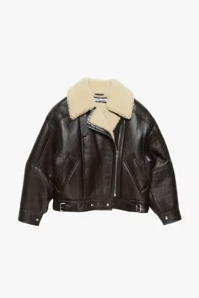 Leather Shearling Jacket