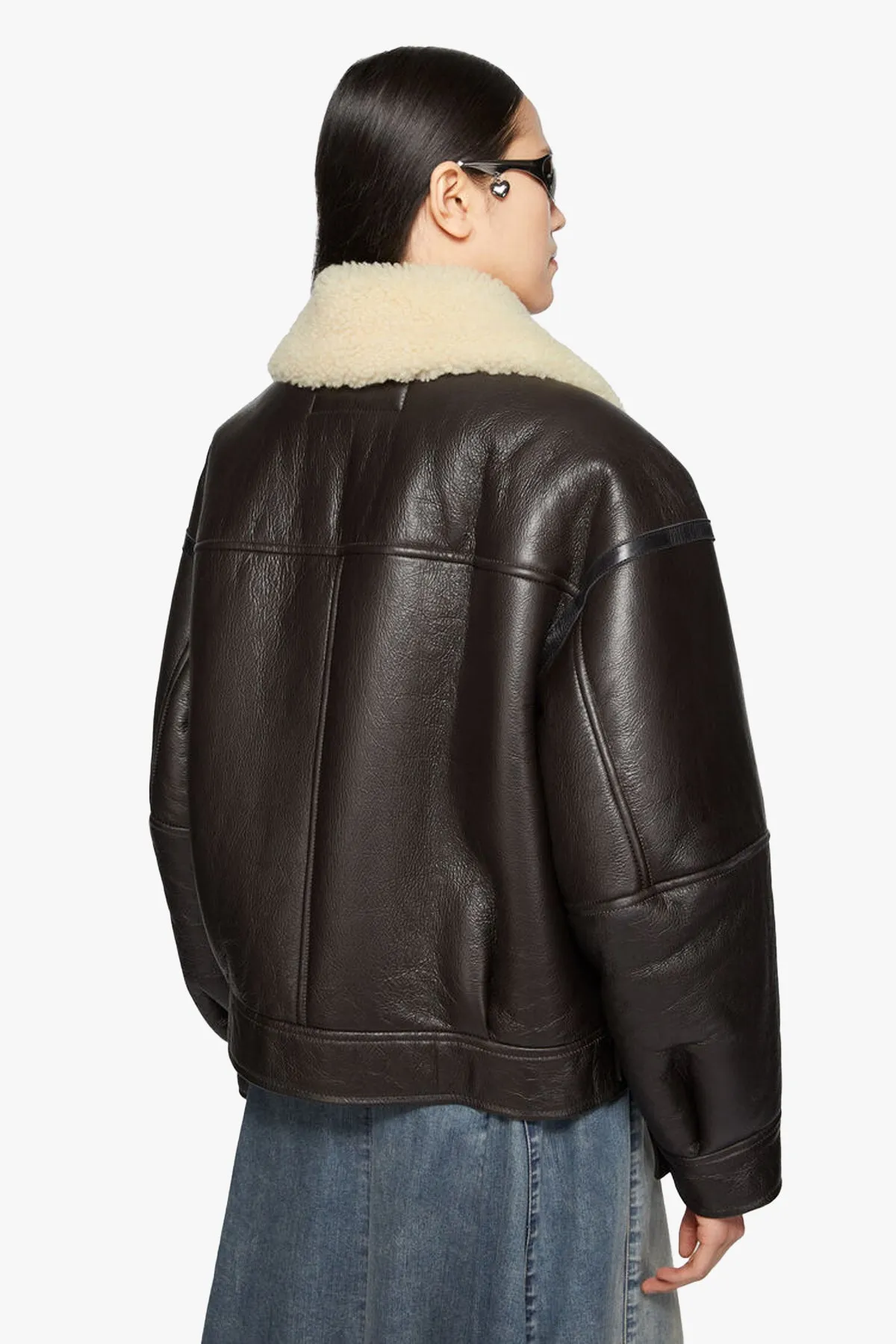 Leather Shearling Jacket