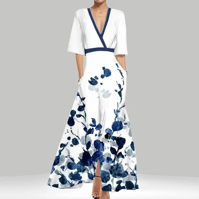 Lila™ Elegant Wrap Dress