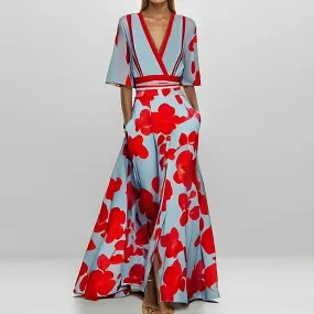 Lila™ Elegant Wrap Dress