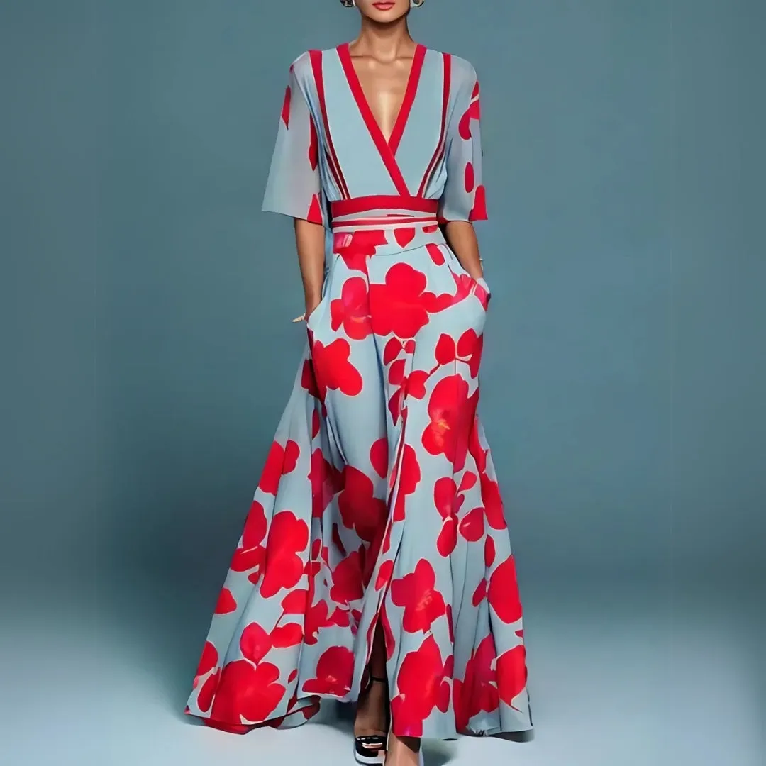 Lila™ Elegant Wrap Dress