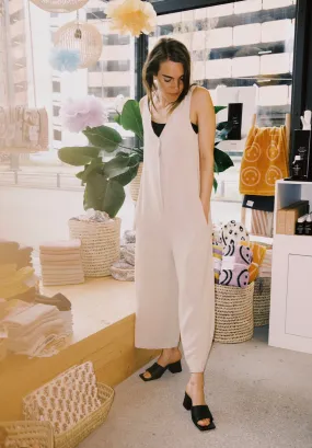 linen overall - taka
