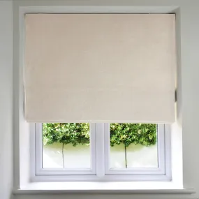 Matt Champagne Gold Velvet Roman Blind