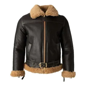 Men's B3 1940s Battle Faux Shearling Bomber Jacket