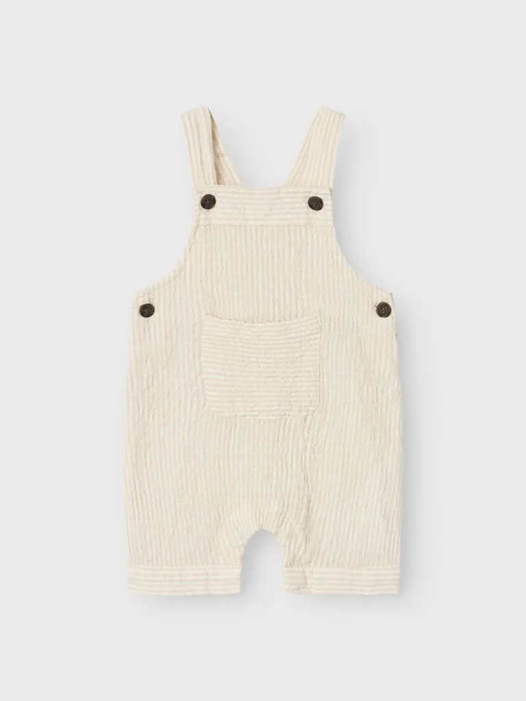 name it baby FEDENIS SHORTS OVERALL - Humus