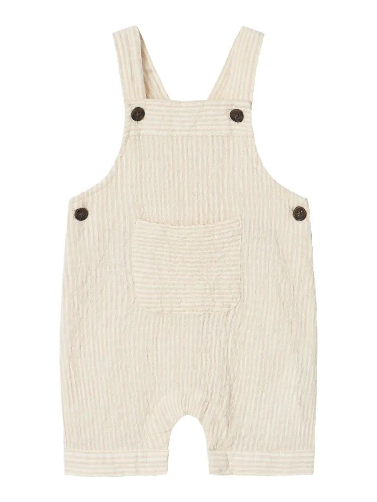 name it baby FEDENIS SHORTS OVERALL - Humus