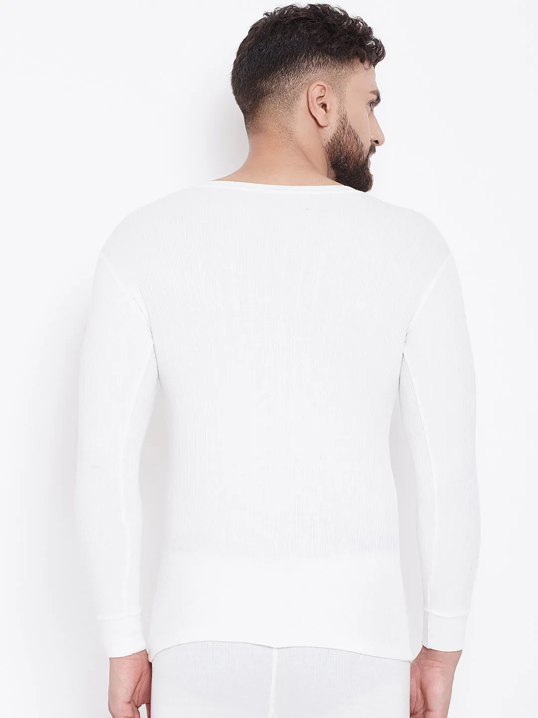 Neva Esancia Crew Neck Full Sleeves Warmer/Thermal Upper for Men
