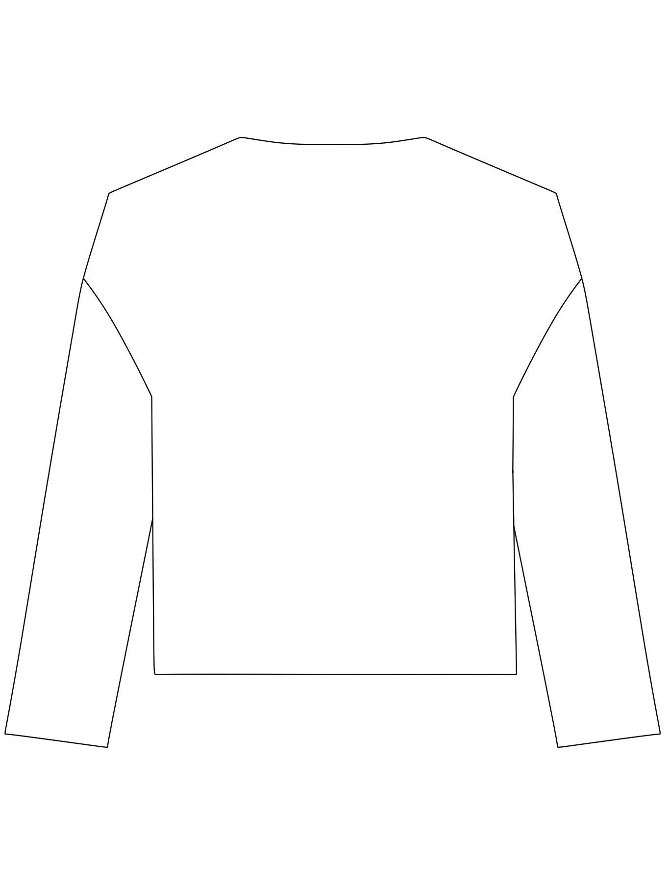 No49 kurze Jacke zweireihig