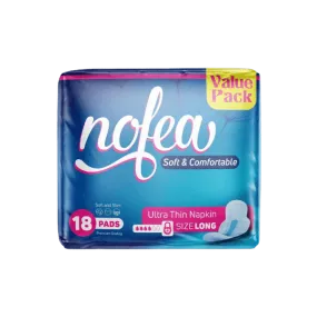 NOFEA ULTRA THIN NAPKIN LONG SIZE 18PADS