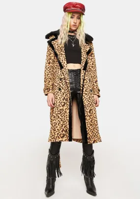 Noir Little By Little Leopard Print Jacket