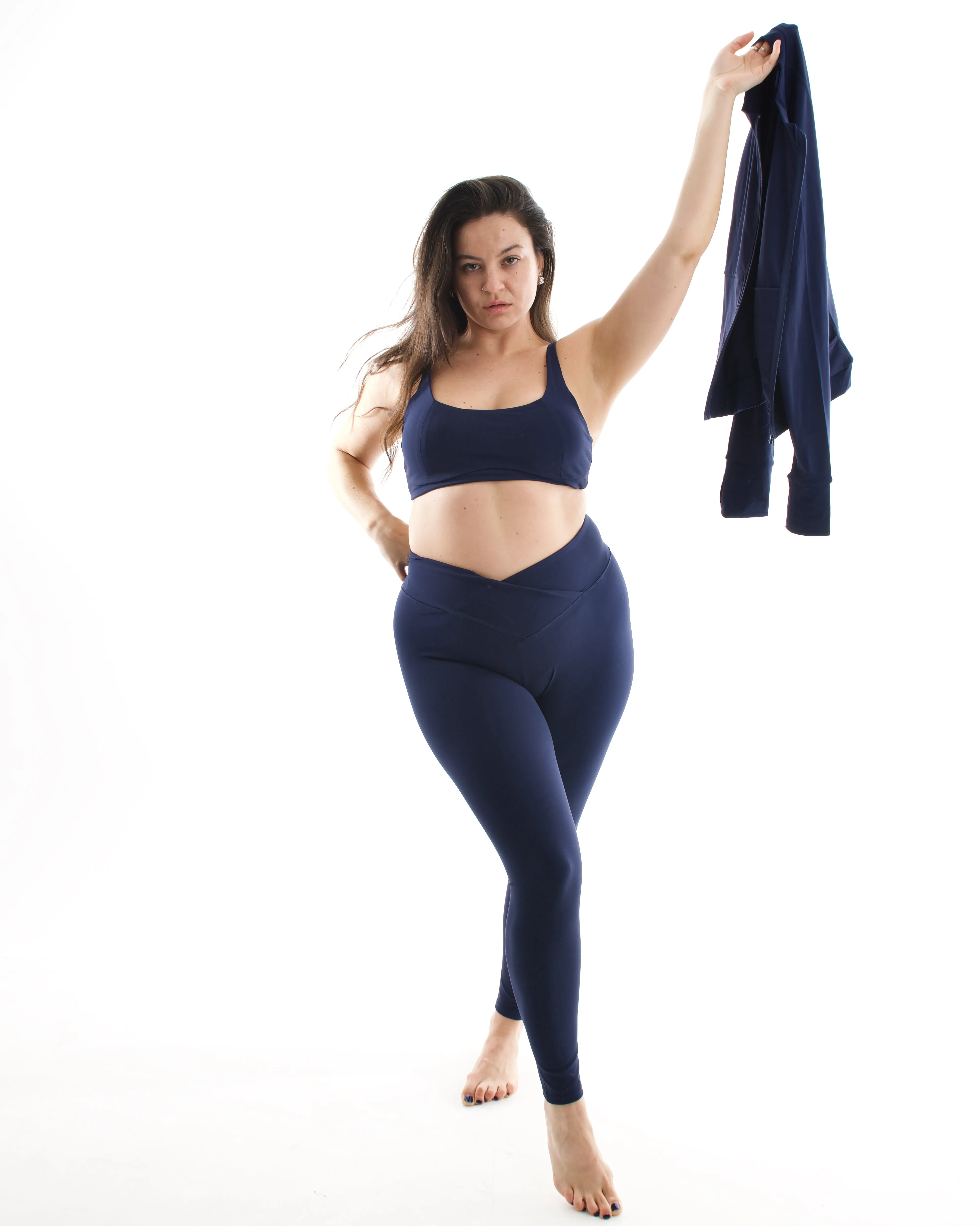 Noir Workout Activewear Sport Bra