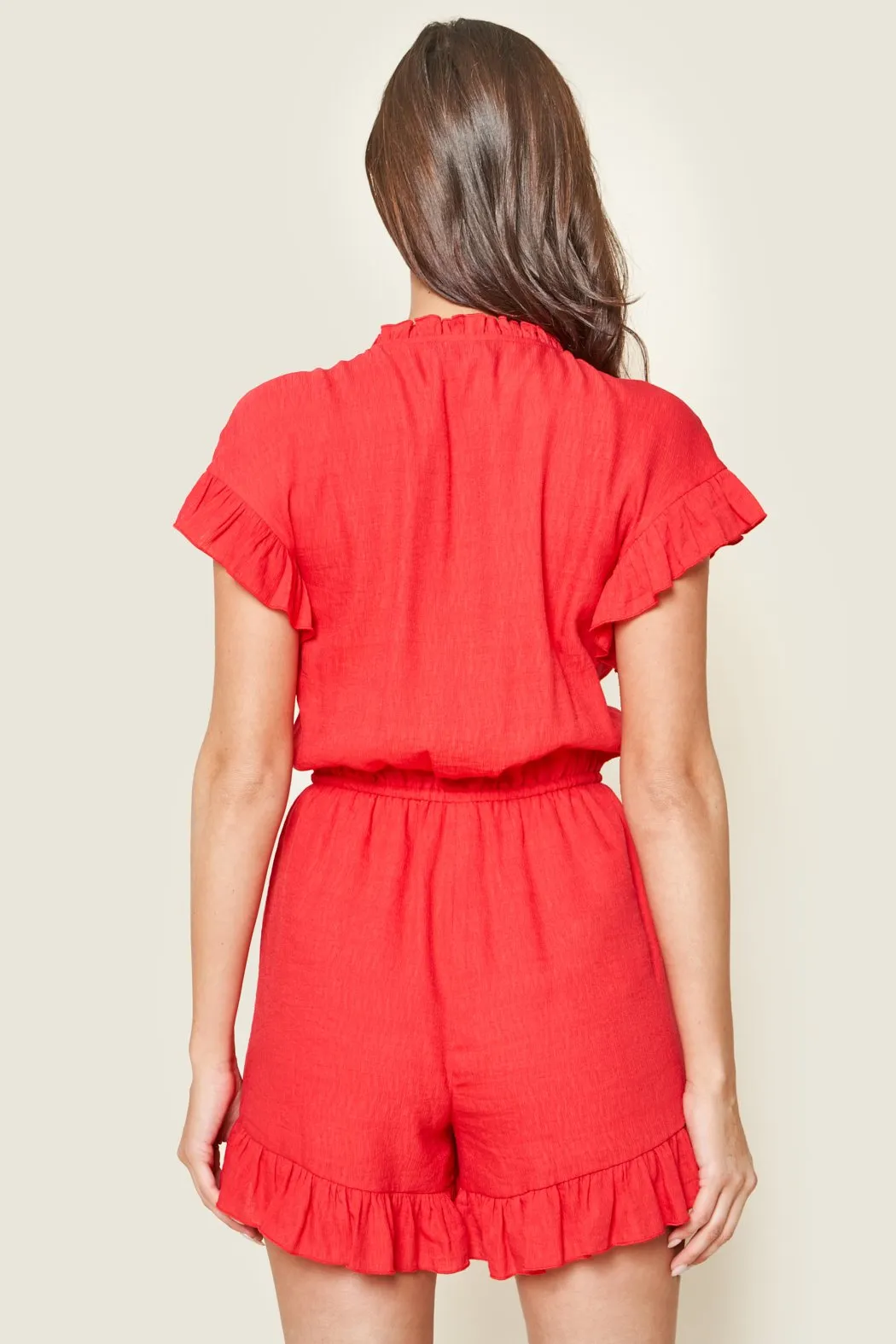 Oliver Tassel Tie Romper
