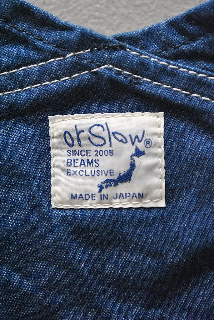 orSlow × BEAMS BOY 90s Overall