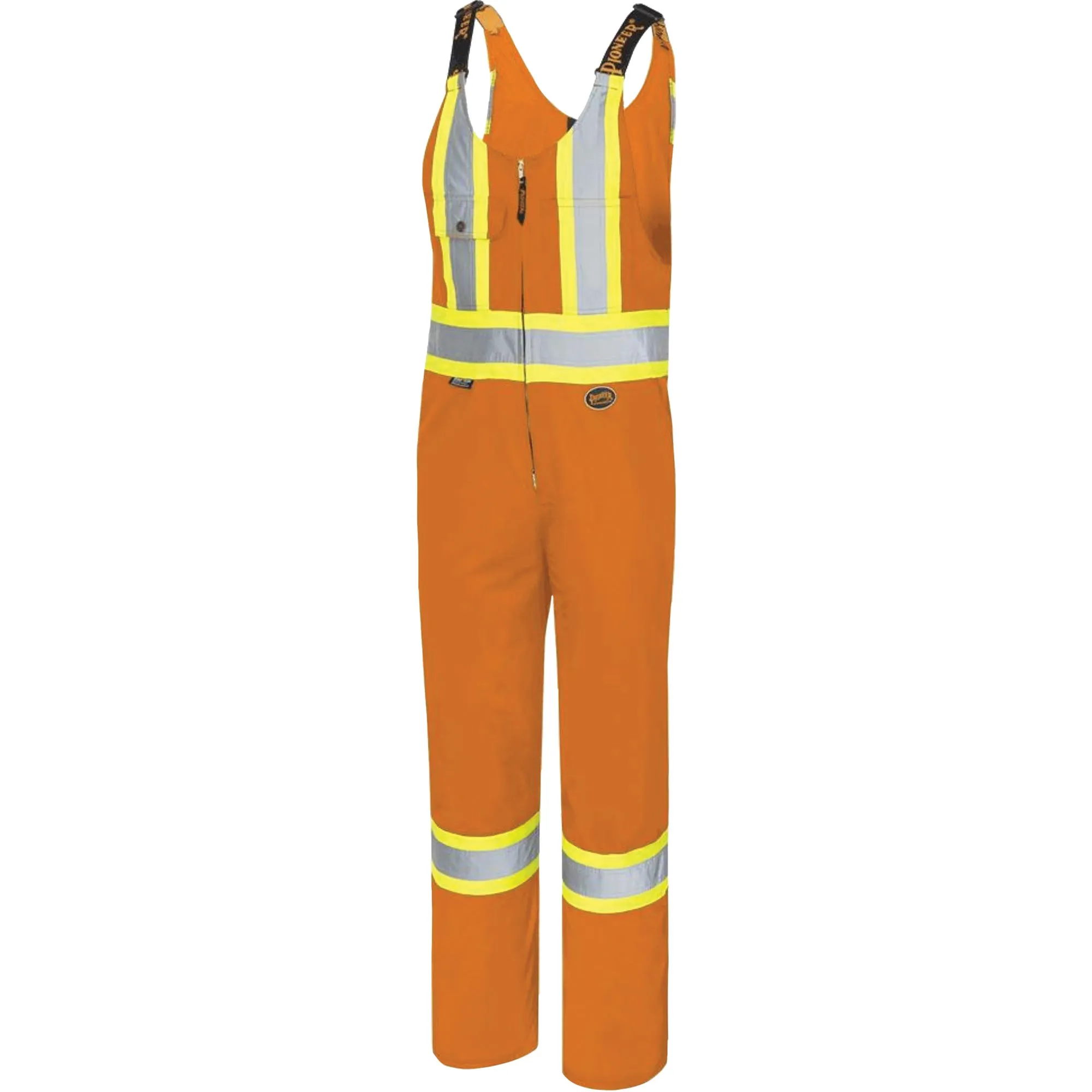 Overalls, Poly-Cotton, 42, High Visibility Orange
