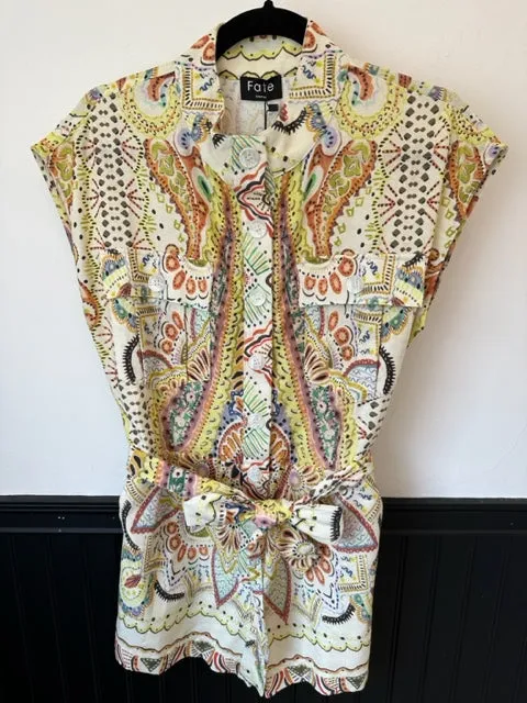 Paisley Tribal Romper