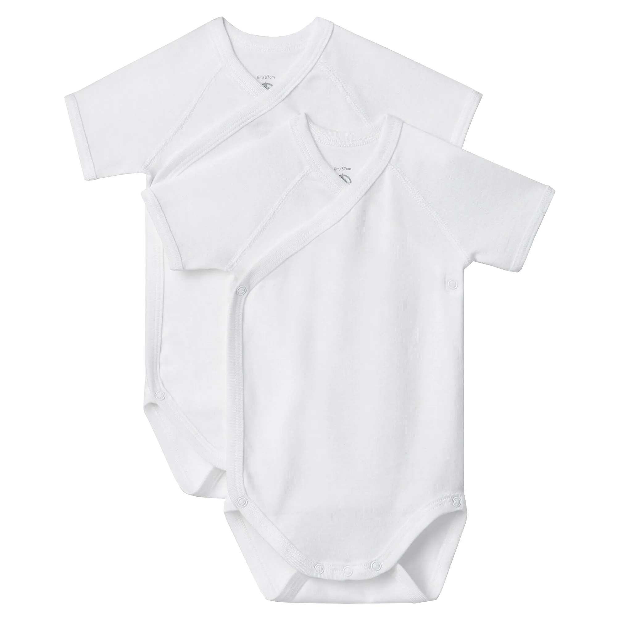 Petit Bateau Baby Set of 2 Bodysuits
