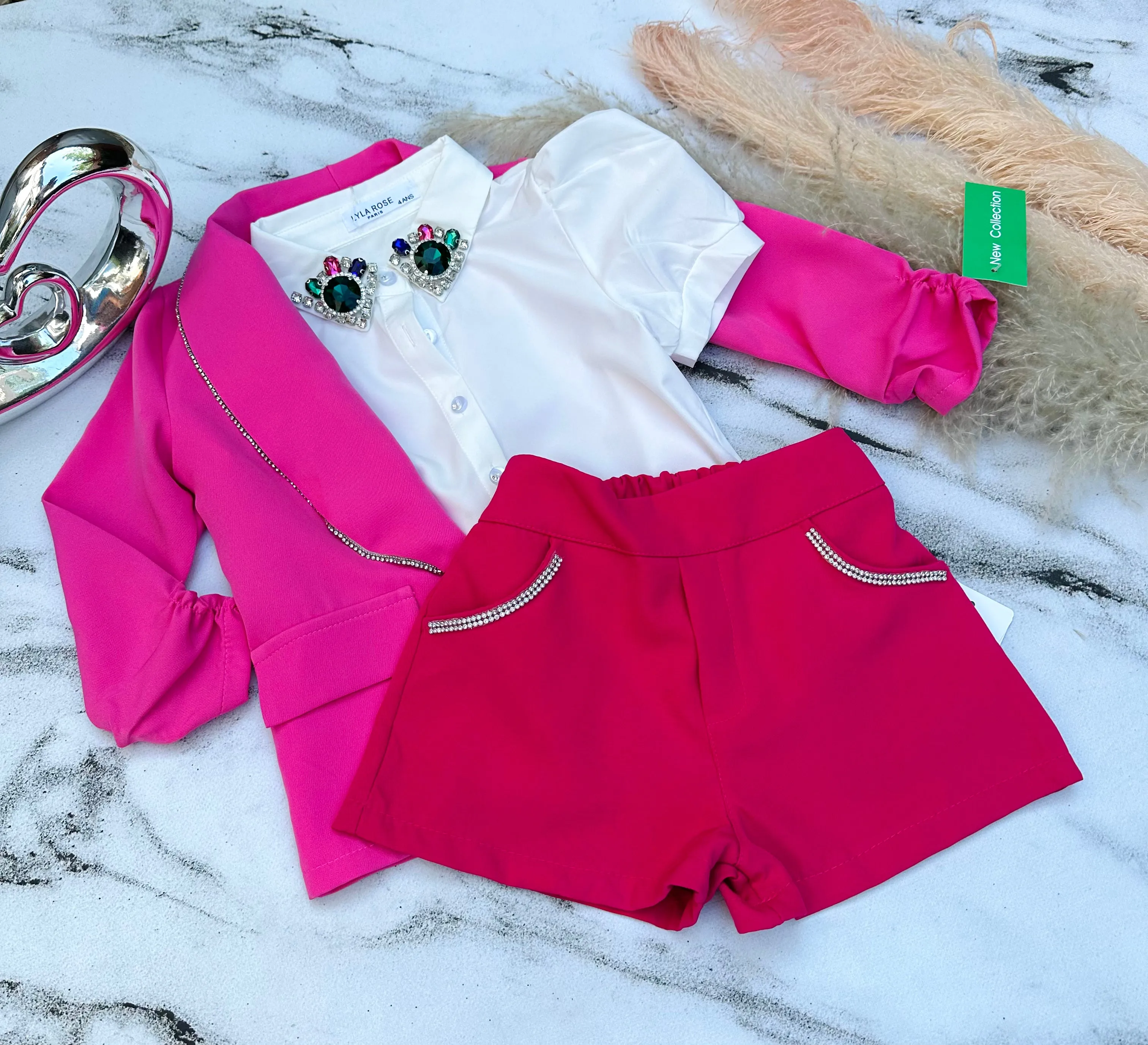Pink blazer