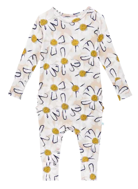 Posh Peanut Maxine L/S Ruffled Romper