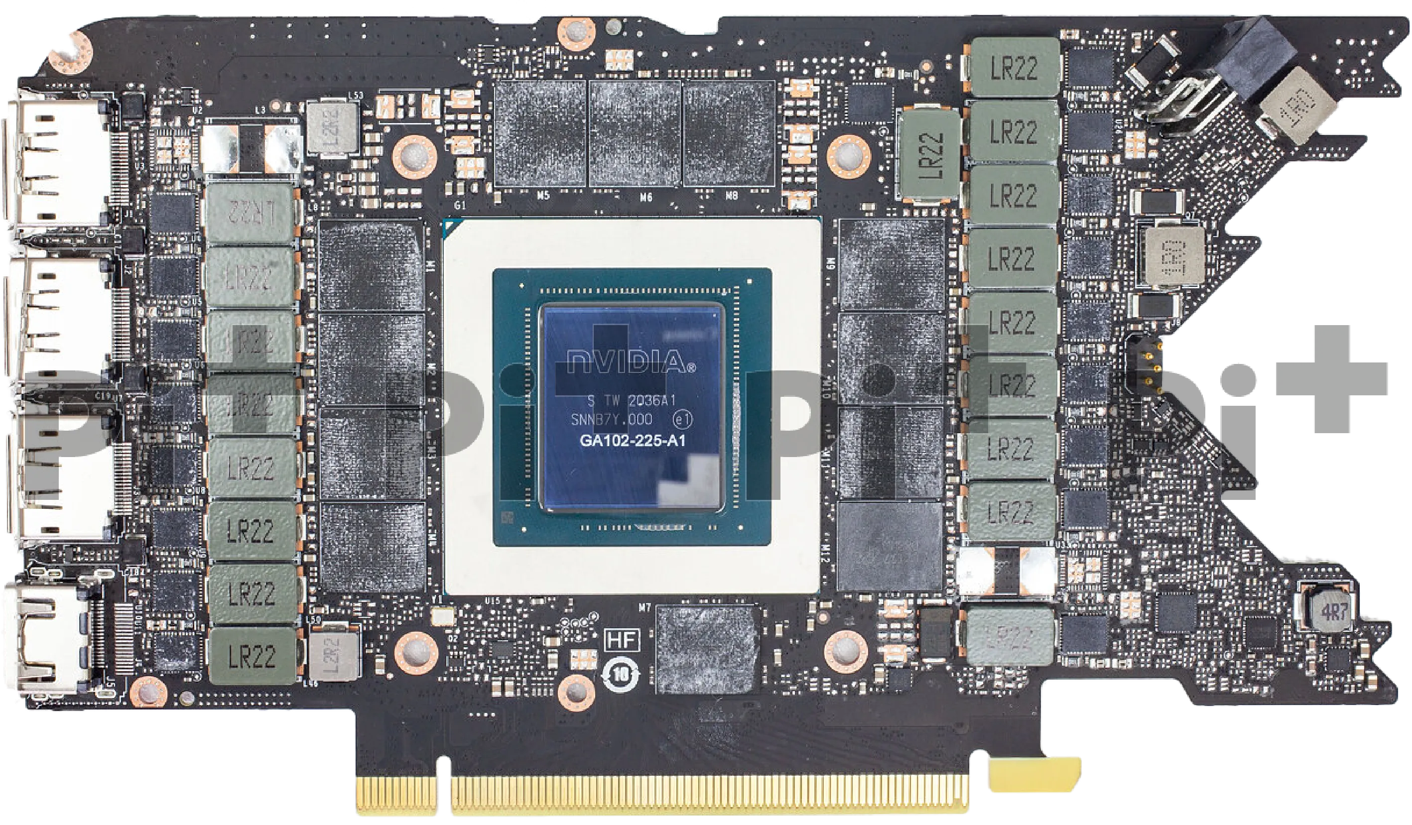 Pre-Cut Thermal Pads for Nvidia 3080 / 3080 TI FE (Founders Edition) ( Higher Quality Thermal Pad )