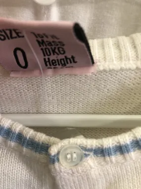 Precious Cargo Cardigan White