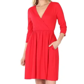 Pretty as You Please Dress in Red