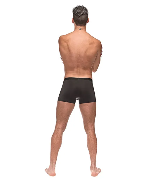Private Screening Micro Mesh & Modal Skull Pouch Short