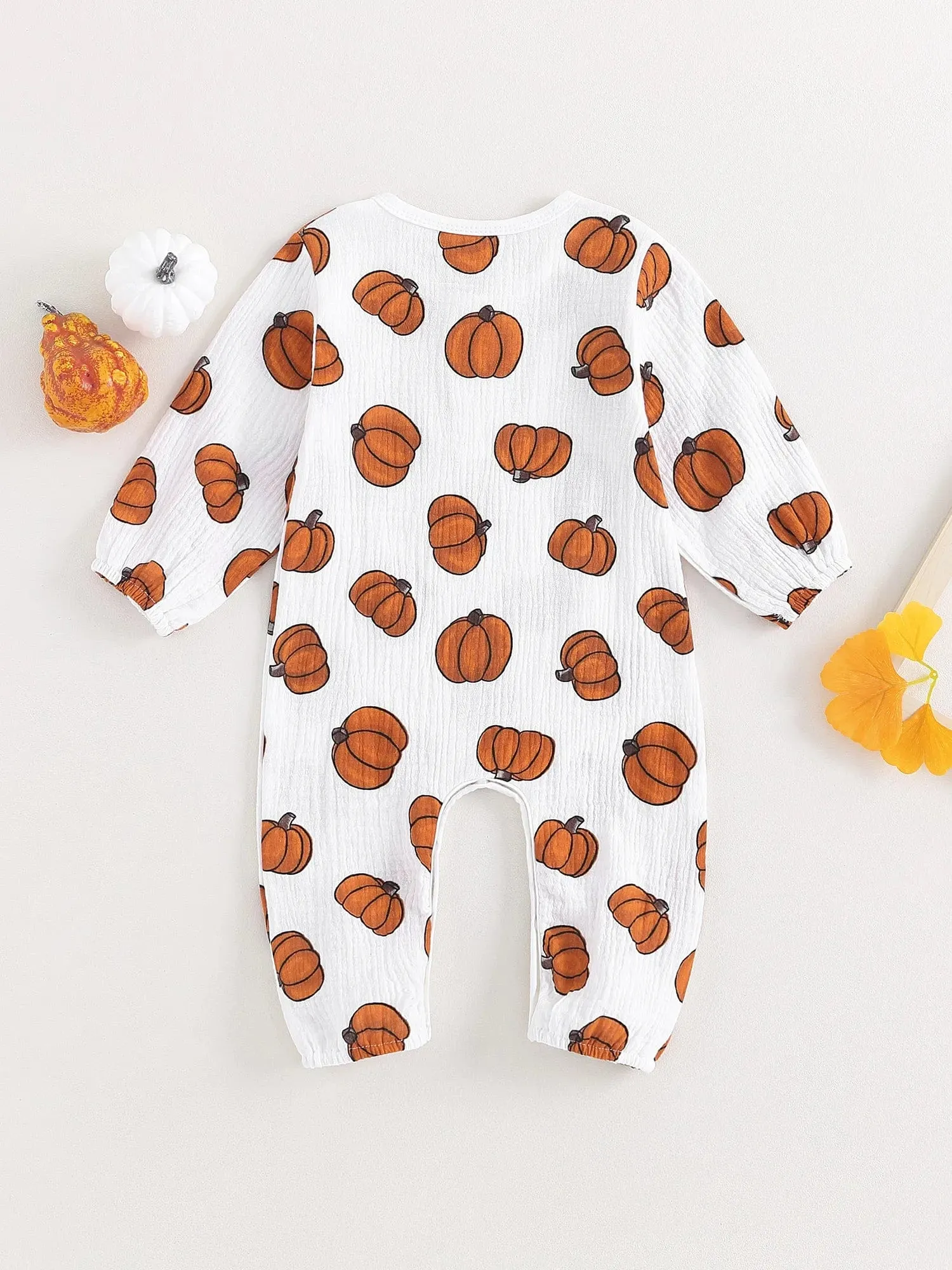 "Pumpkin Baby" Baby's Romper