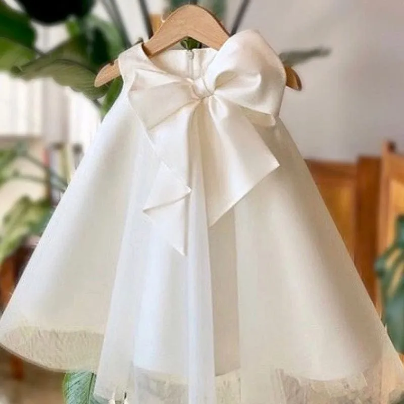"Sari" Party Dress With Big Bow