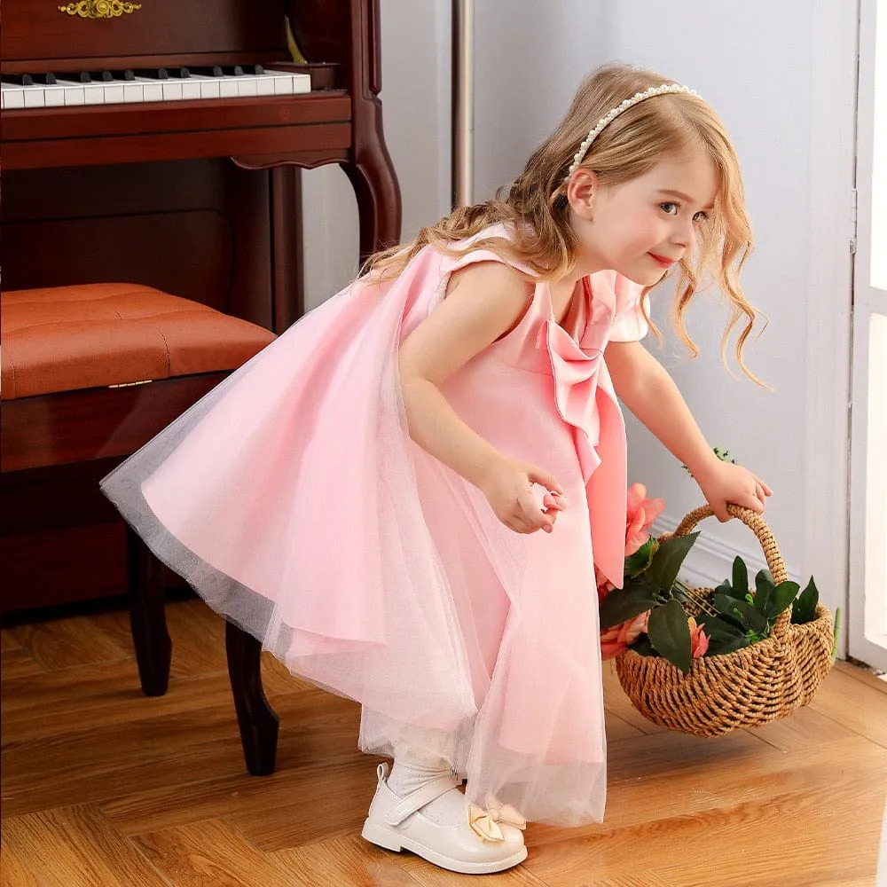 "Sari" Party Dress With Big Bow