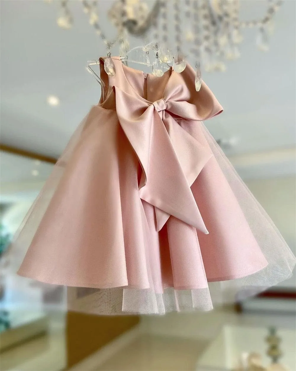 "Sari" Party Dress With Big Bow