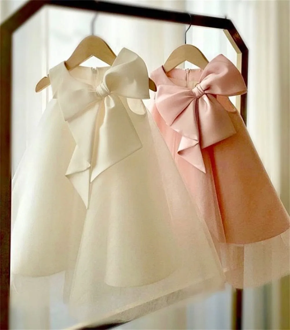 "Sari" Party Dress With Big Bow