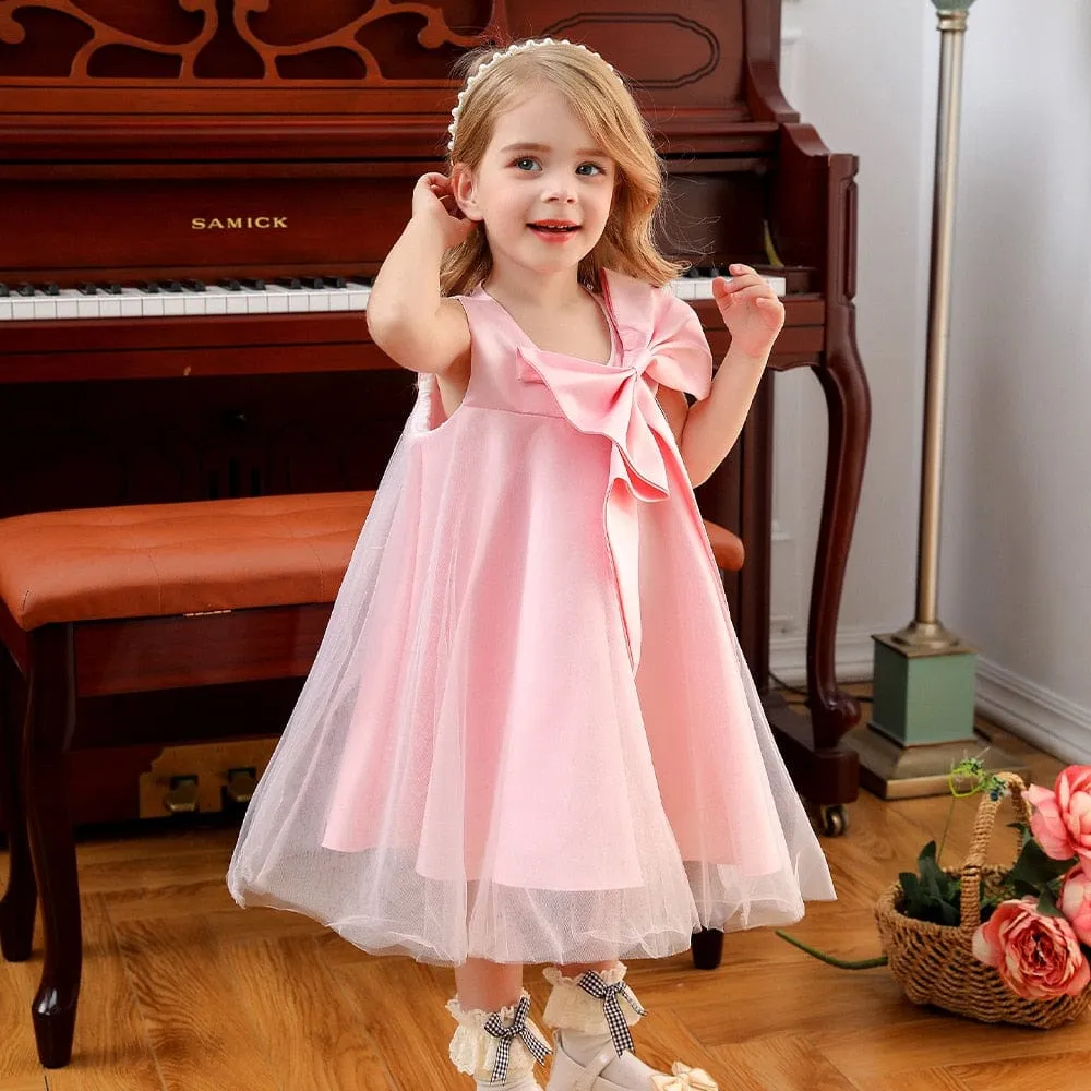 "Sari" Party Dress With Big Bow
