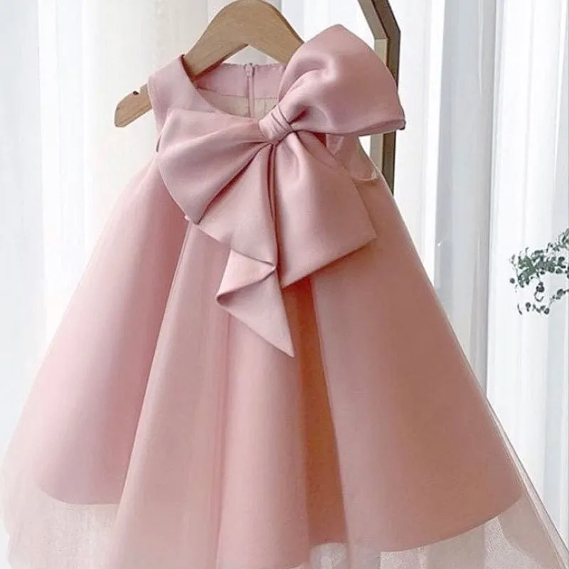 "Sari" Party Dress With Big Bow