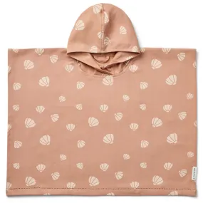 Roomie Poncho in Shell / Pale Tuscany by Liewood - Last One In Stock - 1-2 Years