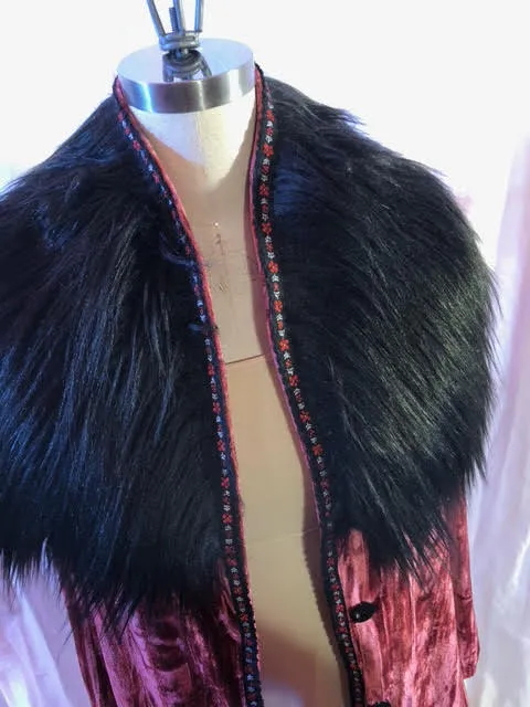 Rose Colored Velvet Jacket