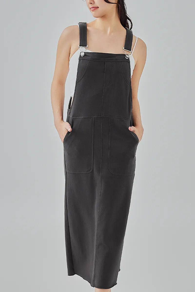 Roxanne Overall Midi Dress
