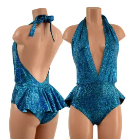 Ruffle Rump Josie Romper with Siren Cut Leg