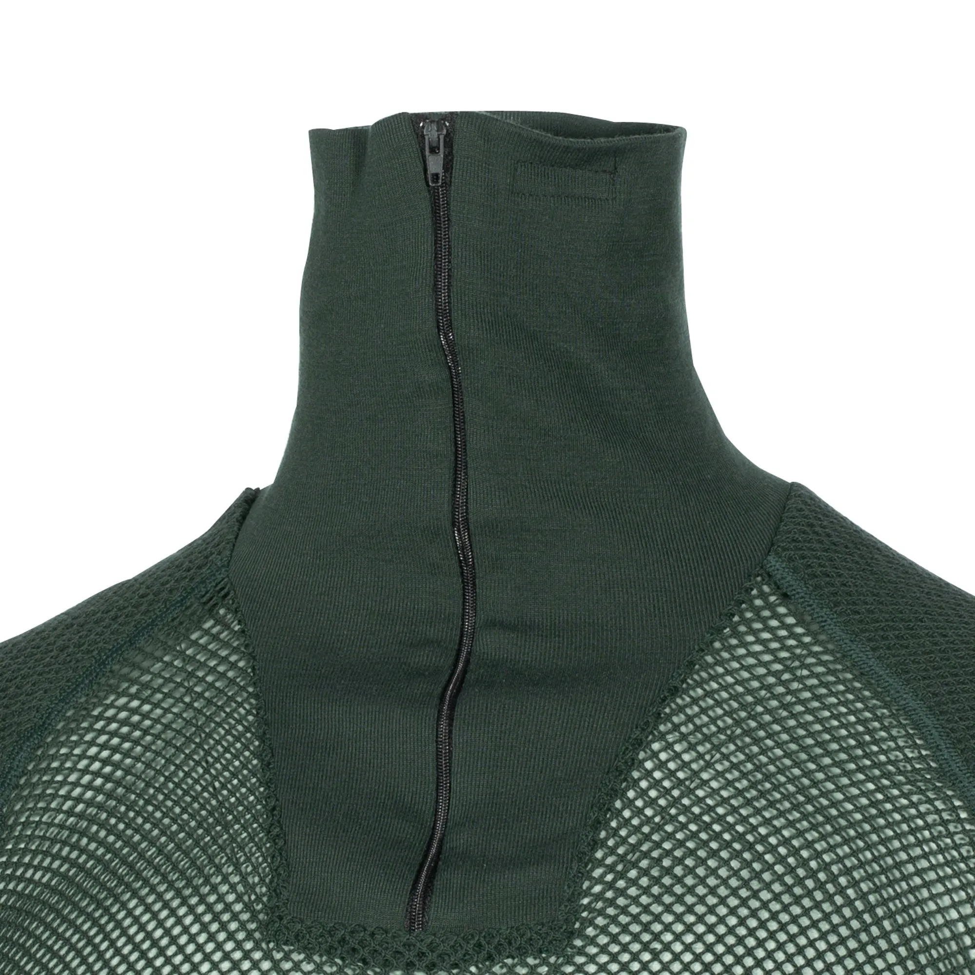 Shirt Super Thermo Zip-Polo green