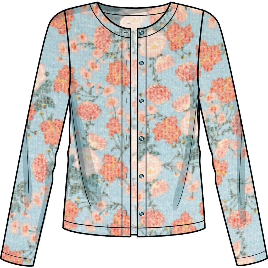 Simplicity Sewing Pattern S9272 Misses' Knit Cardigan Top & Pants