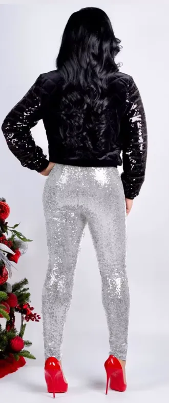 Sparkly Sequin Leggings