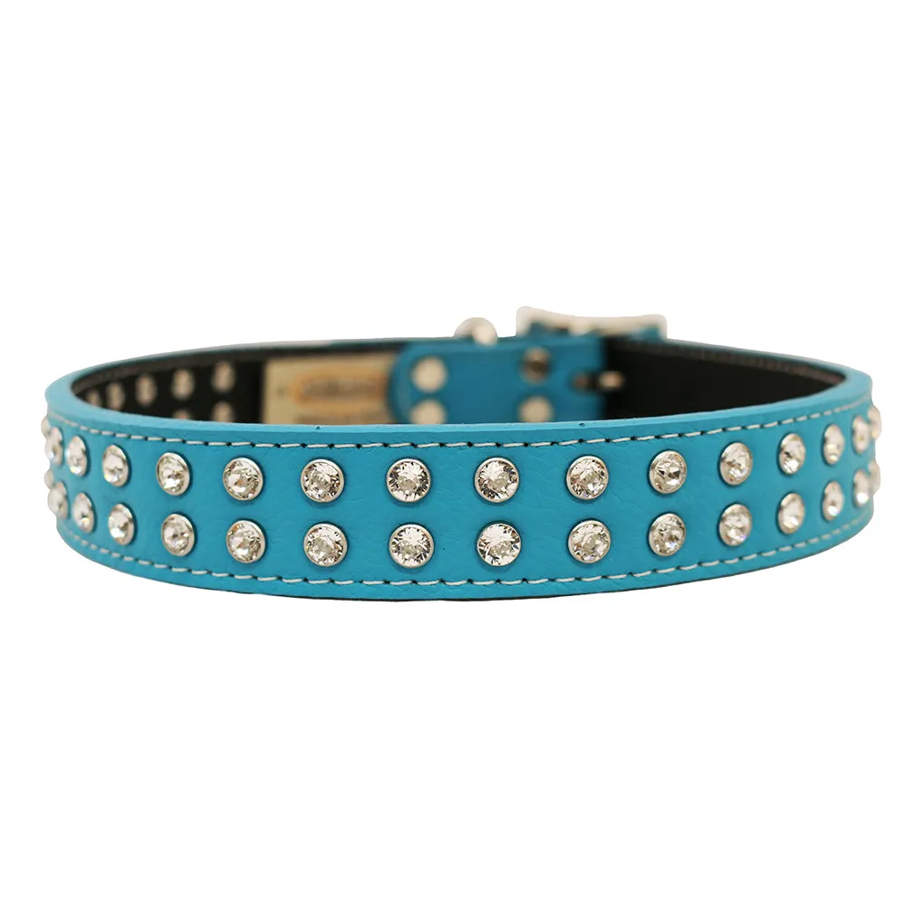 Swarovski tuscan crystallized collars - turquoise