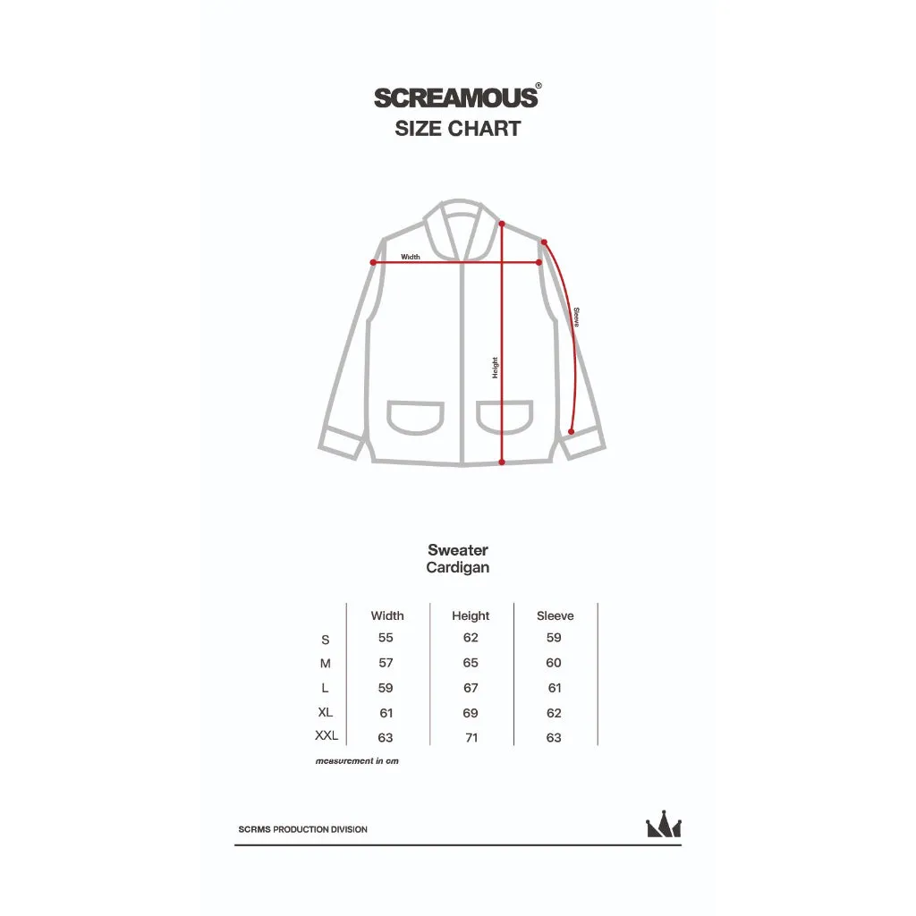 Sweater Cardigan CAMIRO TERRACOTA RED