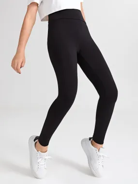 Teen Girls Wide Waist Leggings