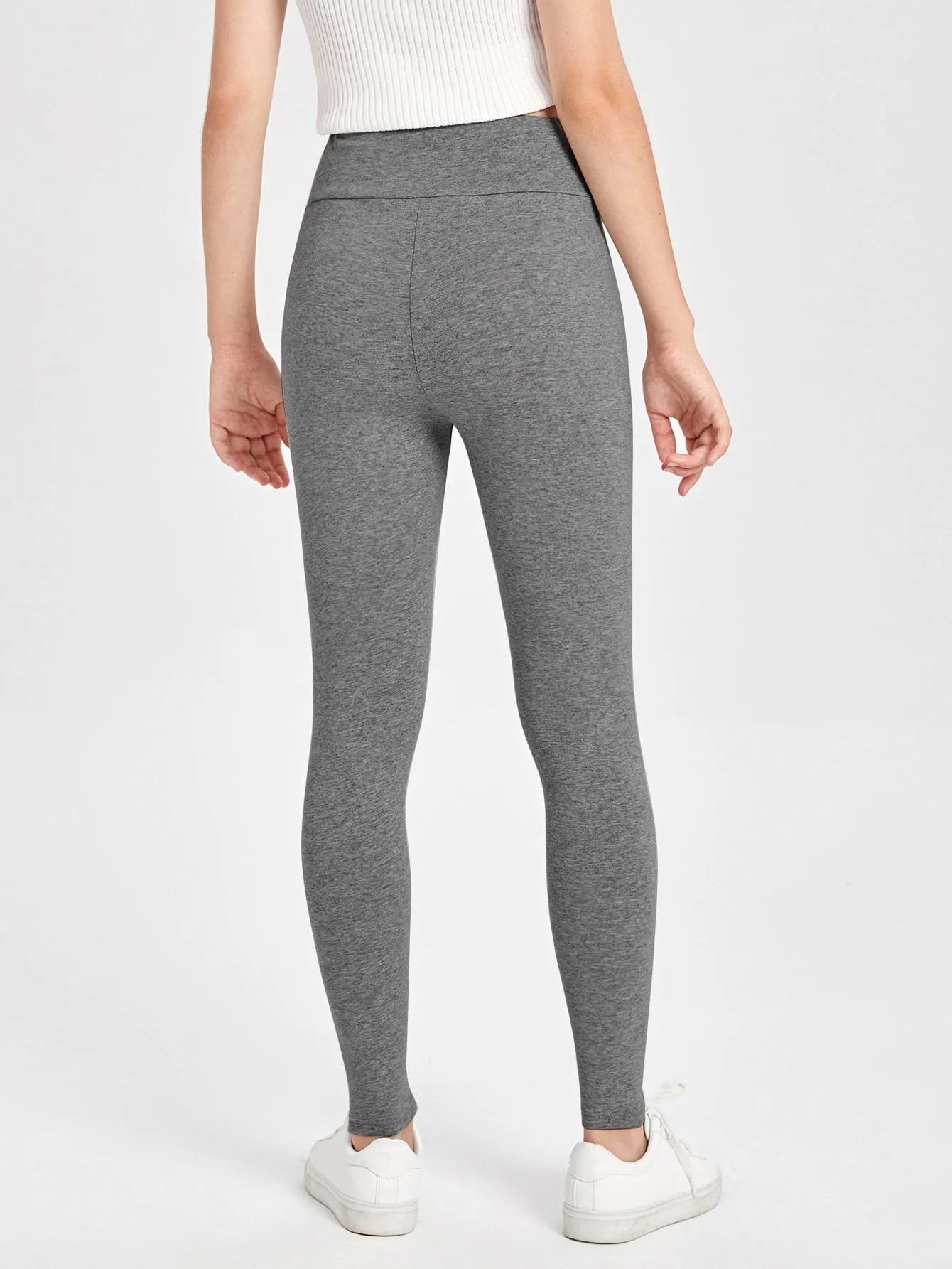 Teen Girls Wide Waist Leggings