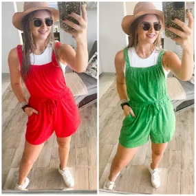 TERRY TOWEL ROMPER