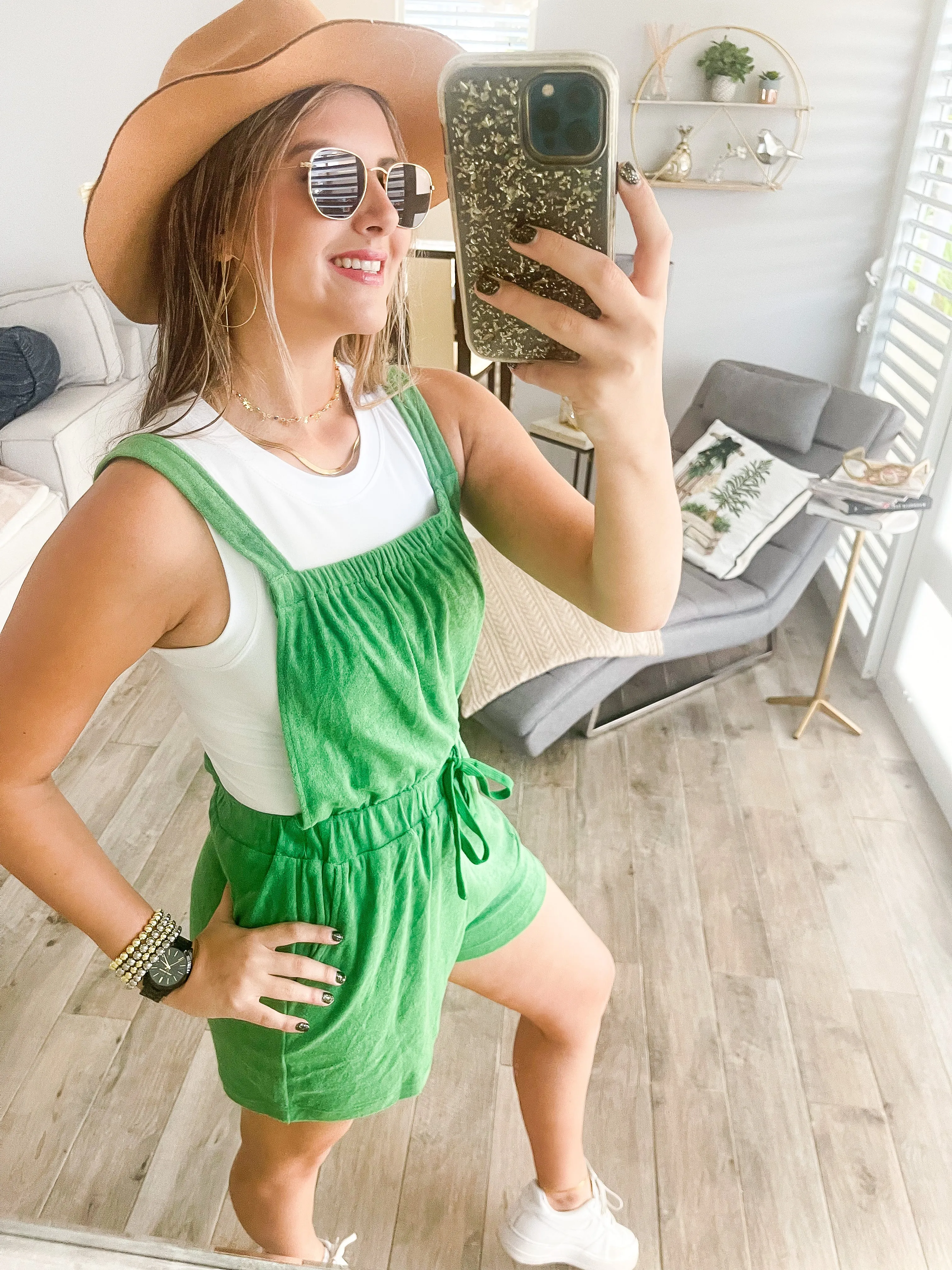 TERRY TOWEL ROMPER