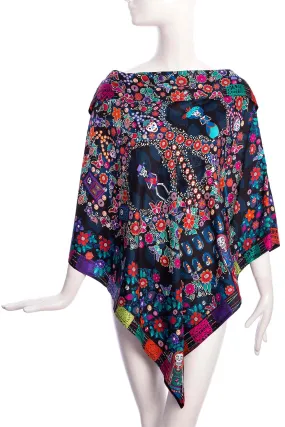 THE DAY OF THE DEAD PONCHO
