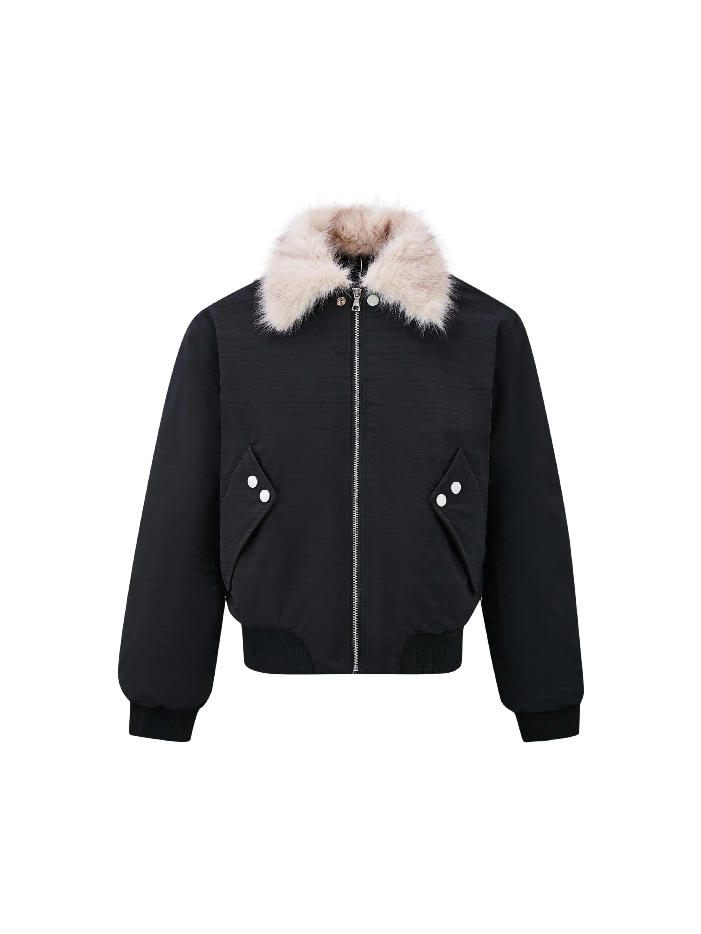 Vintage Cleanfit Fur Collar Coat