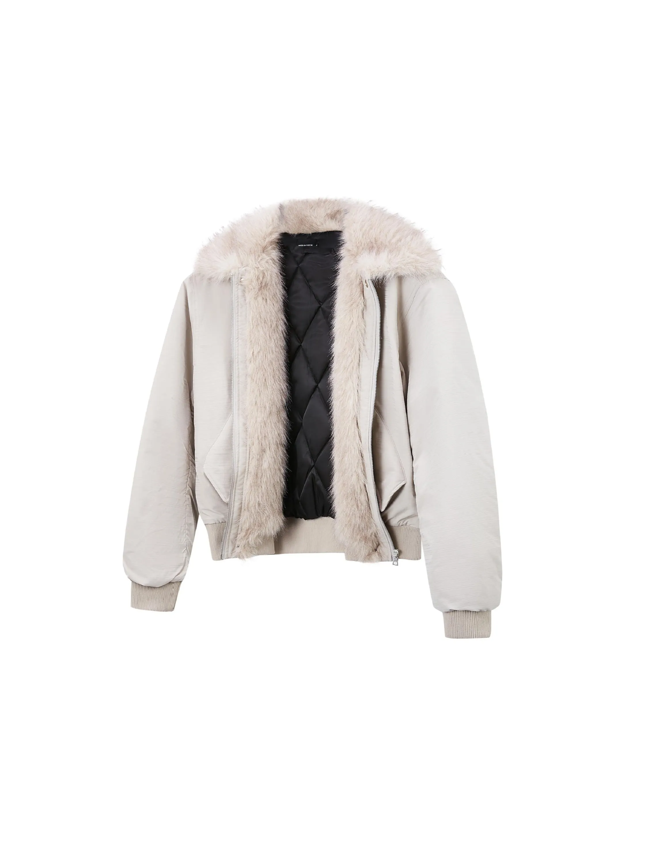 Vintage Cleanfit Fur Collar Coat
